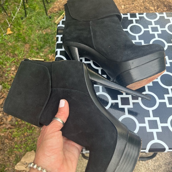 Rachel Zoe, black stiletto ankle boots Sz 7 - Picture 4 of 10